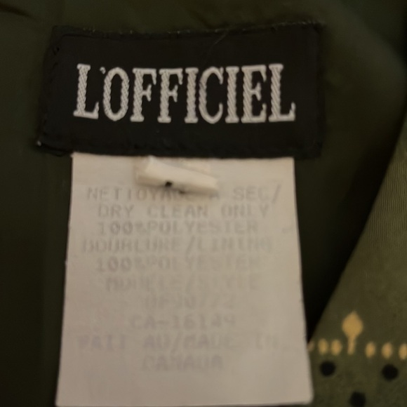🇨🇦L"Officiel Dress Made in Canada - Picture 9 of 9